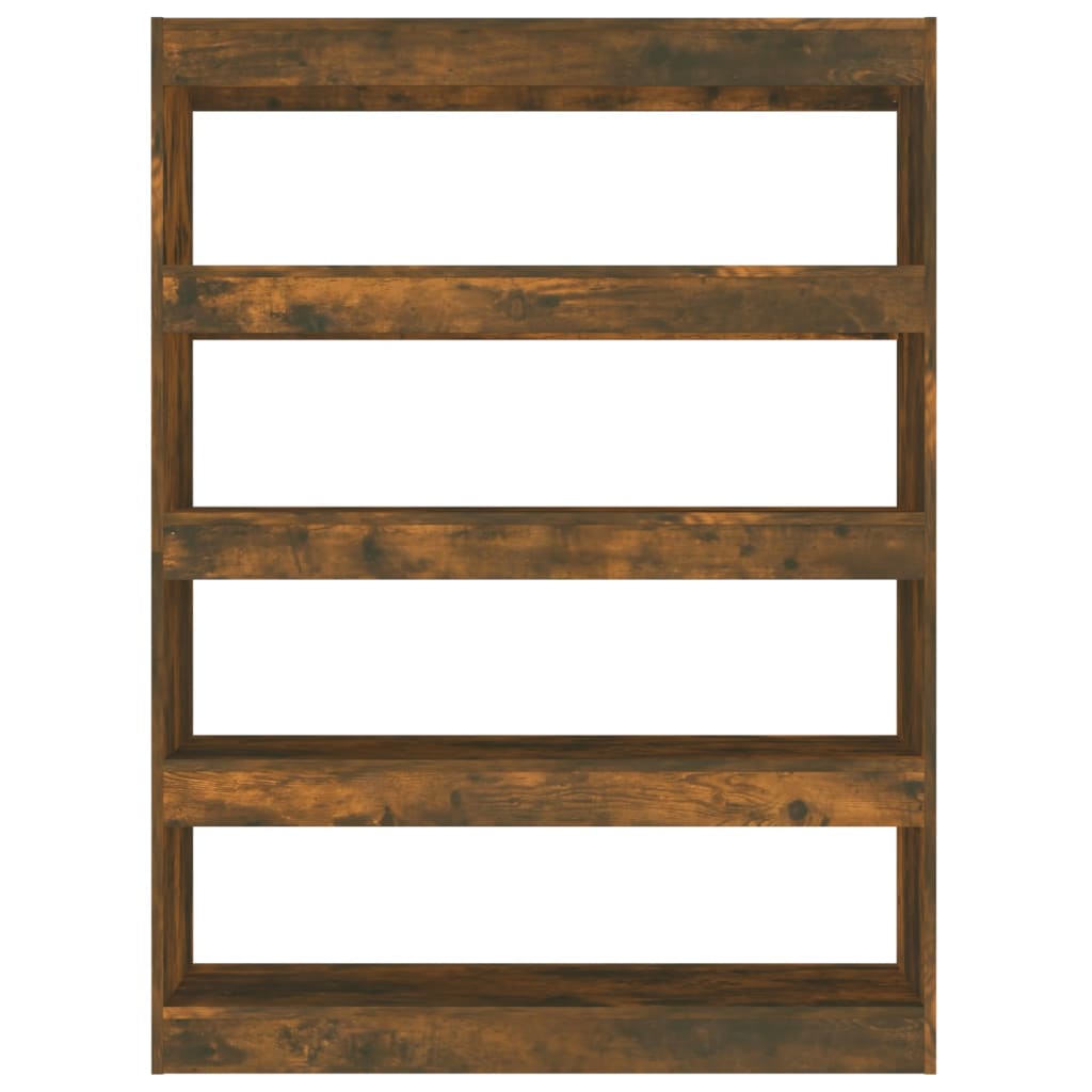 Libreria/Divisorio Rovere Fumo 100x30x135 cm