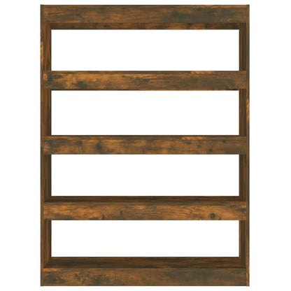 Libreria/Divisorio Rovere Fumo 100x30x135 cm