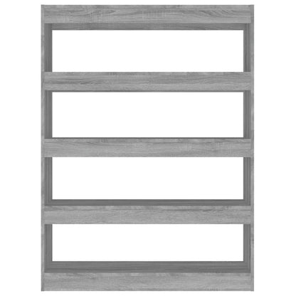 Libreria/Divisorio Grigio Sonoma 100x30x135 cm