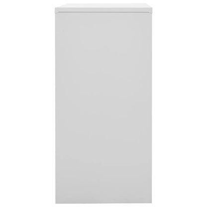 Armadietti Chiavi 5pz Grigio Chiaro Verde 90x45x92,5cm Acciaio