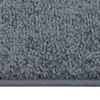 Tappeto a Pelo Corto 80x150 cm Antracite