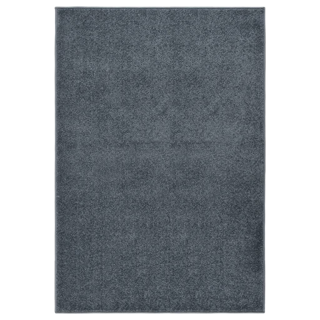 Tappeto a Pelo Corto 160x230 cm Antracite