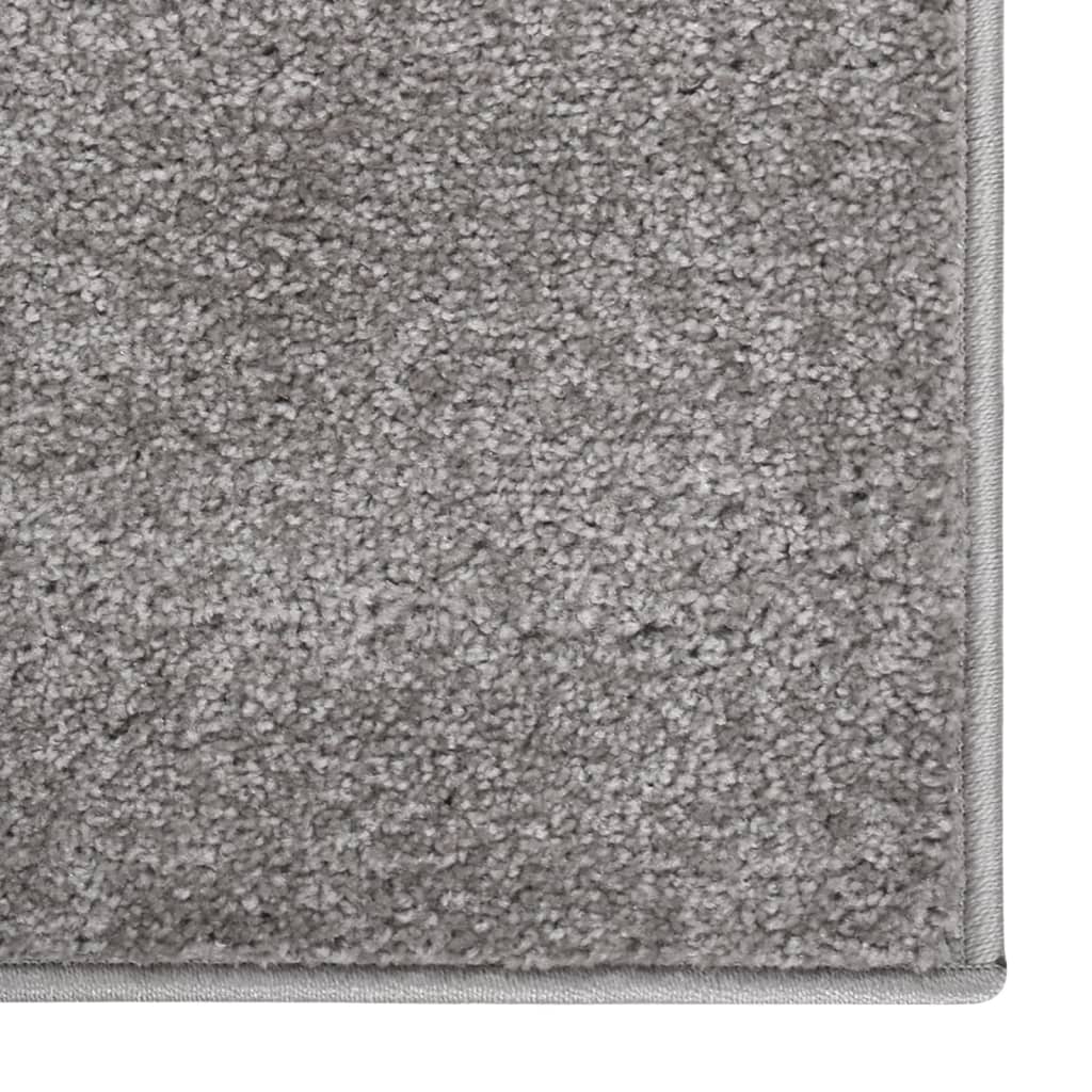Tappeto a Pelo Corto 140x200 cm Grigio