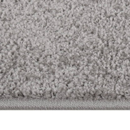 Tappeto a Pelo Corto 140x200 cm Grigio