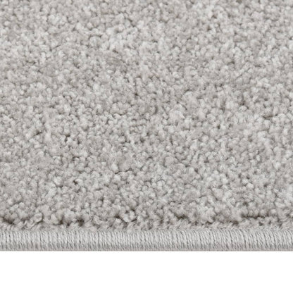 Tappeto a Pelo Corto 120x170 cm Grigio Chiaro