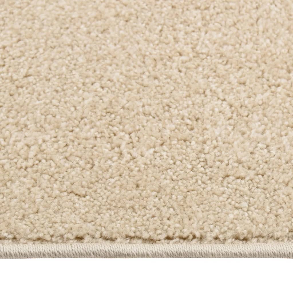 Tappeto a Pelo Corto 80x150 cm Beige