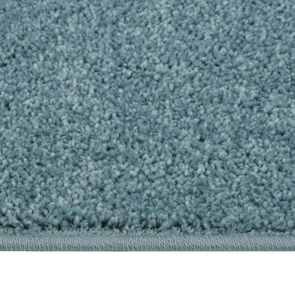 Tappeto a Pelo Corto 160x230 cm Blu