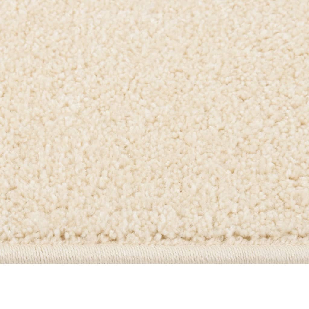 Tappeto a Pelo Corto 160x230 cm Crema