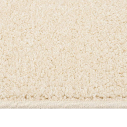 Tappeto a Pelo Corto 160x230 cm Crema