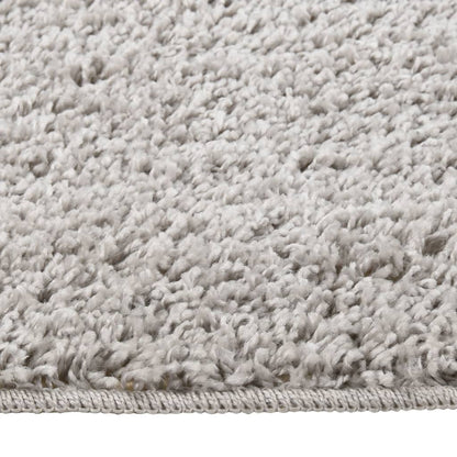 Tappeto Shaggy Grigio Chiaro 160x230 cm Antiscivolo