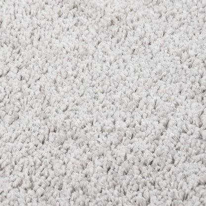 Tappeto Shaggy Grigio Chiaro 200x290 cm Antiscivolo