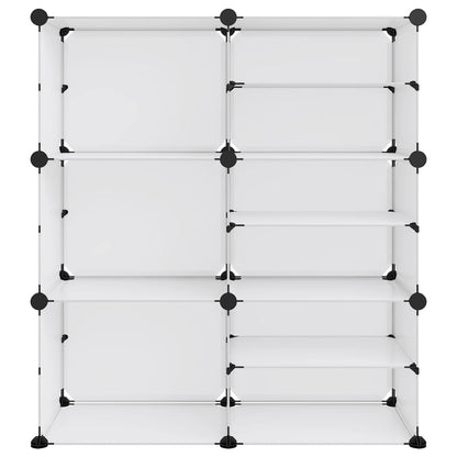 Scarpiera Trasparente 84x31,5x93 cm in PP