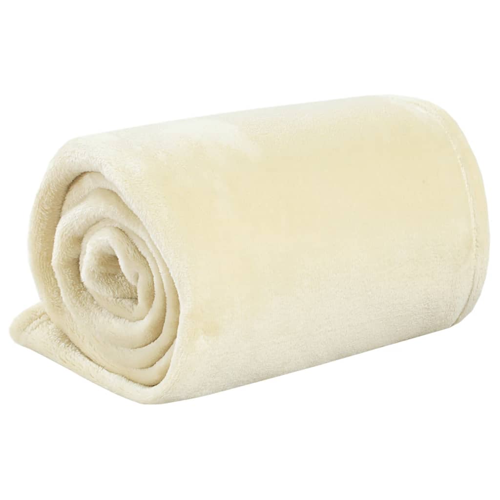 Coperta Crema 200x240 cm in Poliestere