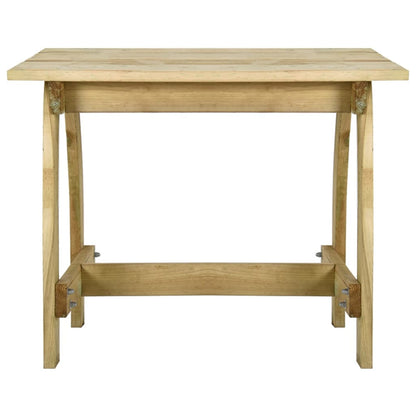 Set da Pranzo da Giardino 3 pz in Legno di Pino Impregnato