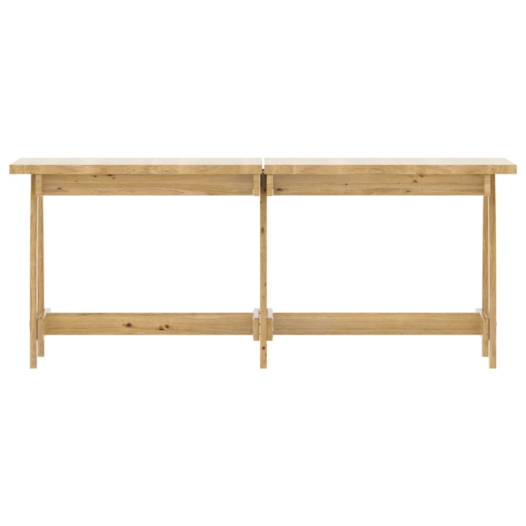 Set da Pranzo da Giardino 6 pz in Legno di Pino Impregnato