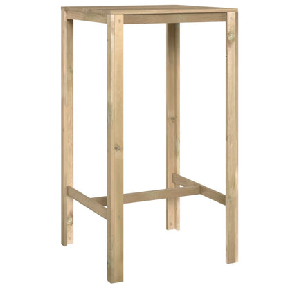 Set BistrÃ² da Giardino 3 pz in Legno di Pino Impregnato