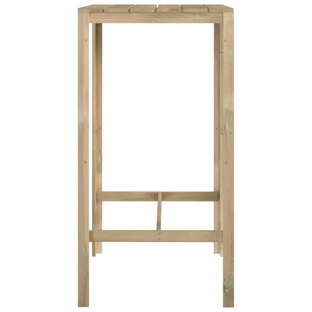 Set BistrÃ² da Giardino 3 pz in Legno di Pino Impregnato