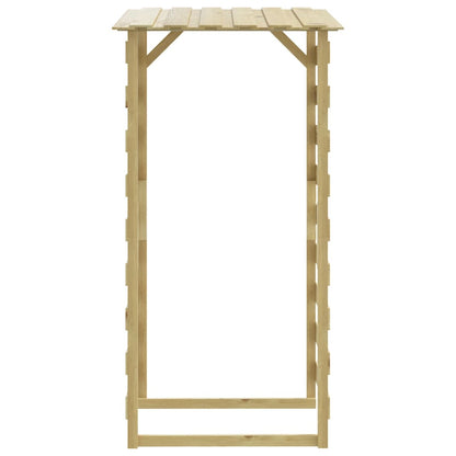 Pergole con Tetto 6 pz 100x90x200 cm Legno di Pino Impregnato