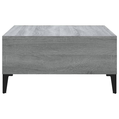 Tavolino da Salotto Grigio Sonoma 60x60x30 cm in Truciolato