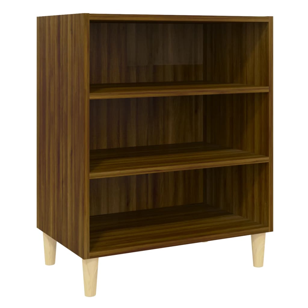 Credenza Rovere Marrone 57x35x70 cm in Truciolato