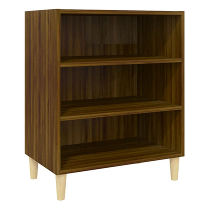 Credenza Rovere Marrone 57x35x70 cm in Truciolato