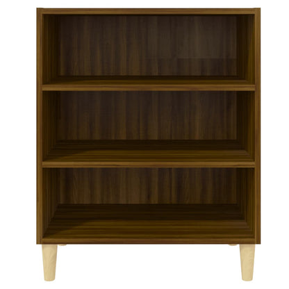 Credenza Rovere Marrone 57x35x70 cm in Truciolato