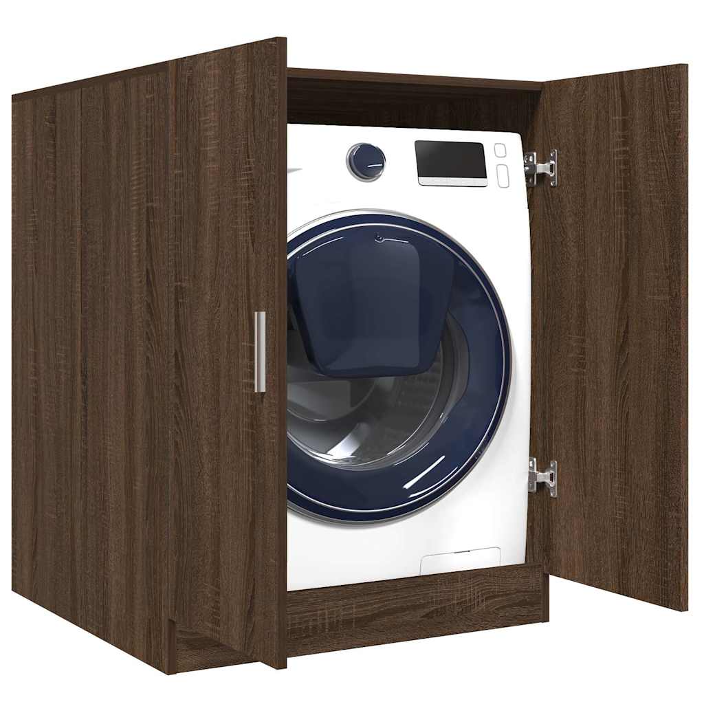 Mobile per Lavatrice Rovere Marrone 71x71,5x91,5 cm