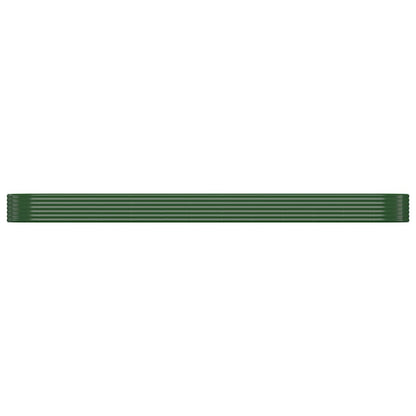 Letto Giardino Acciaio Zincato 507x100x36 cm Verde