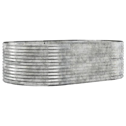 Letto Giardino Acciaio Zincato 212x140x68cm Argento
