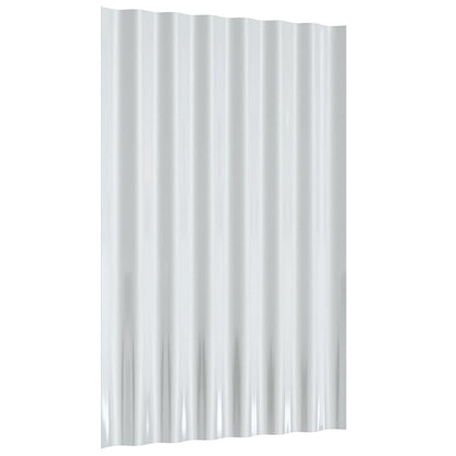 Pannelli Tetto 12 pz Acciaio Zincato Antracite 60x36