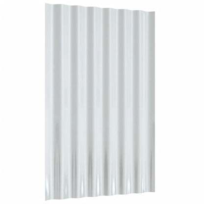 Pannelli Tetto 36 pz Acciaio Zincato Marrone 60x36cm