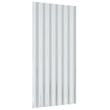 Pannelli Tetto 12 pz Acciaio Zincato Antracite 80x36