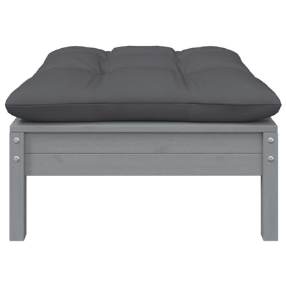 Set Salotto Giardino con Cuscini 9 pz in Legno Massello di Pino