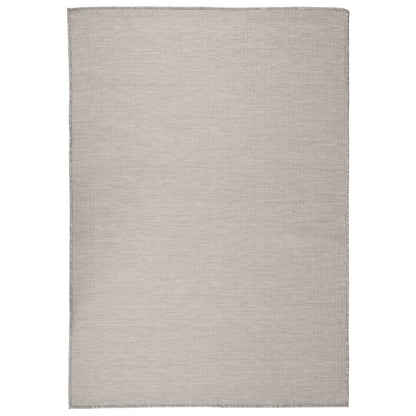Tappeto da Esterni a Tessitura Piatta 140x200 cm Tortora