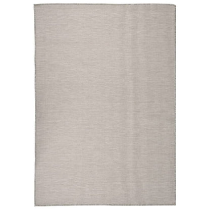 Tappeto da Esterni a Tessitura Piatta 160x230 cm Tortora