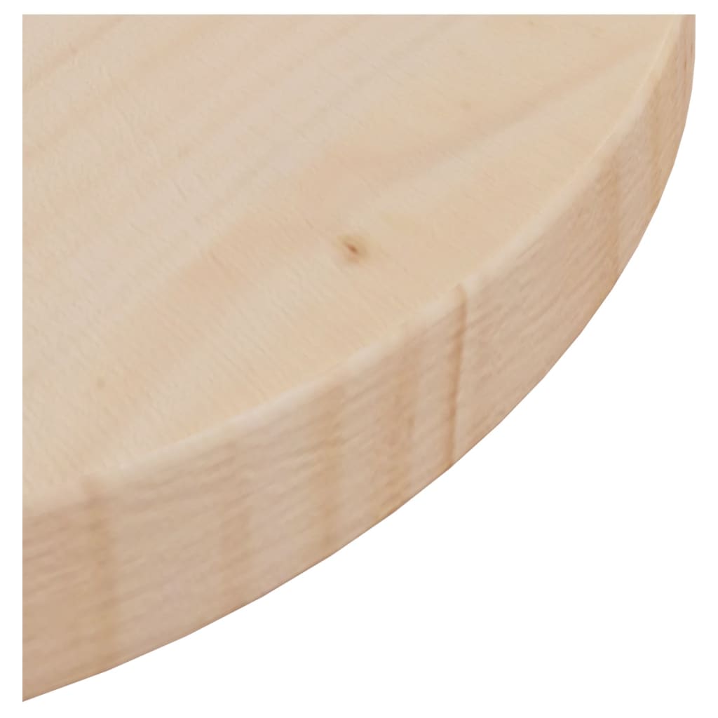 Piano Tavolo Ã˜30x2,5 cm in Legno Massello di Pino
