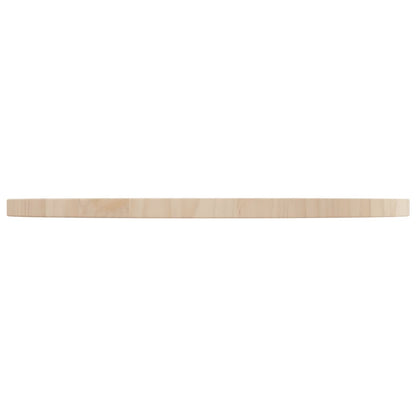 Piano Tavolo Ã˜60x2,5 cm in Legno Massello di Pino