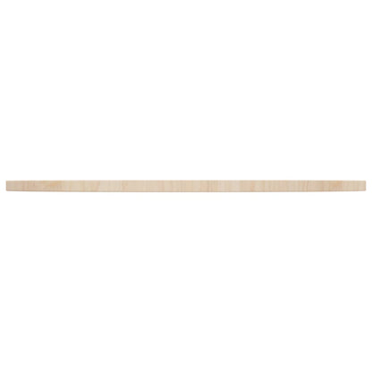 Piano Tavolo Ã˜90x2,5 cm in Legno Massello di Pino