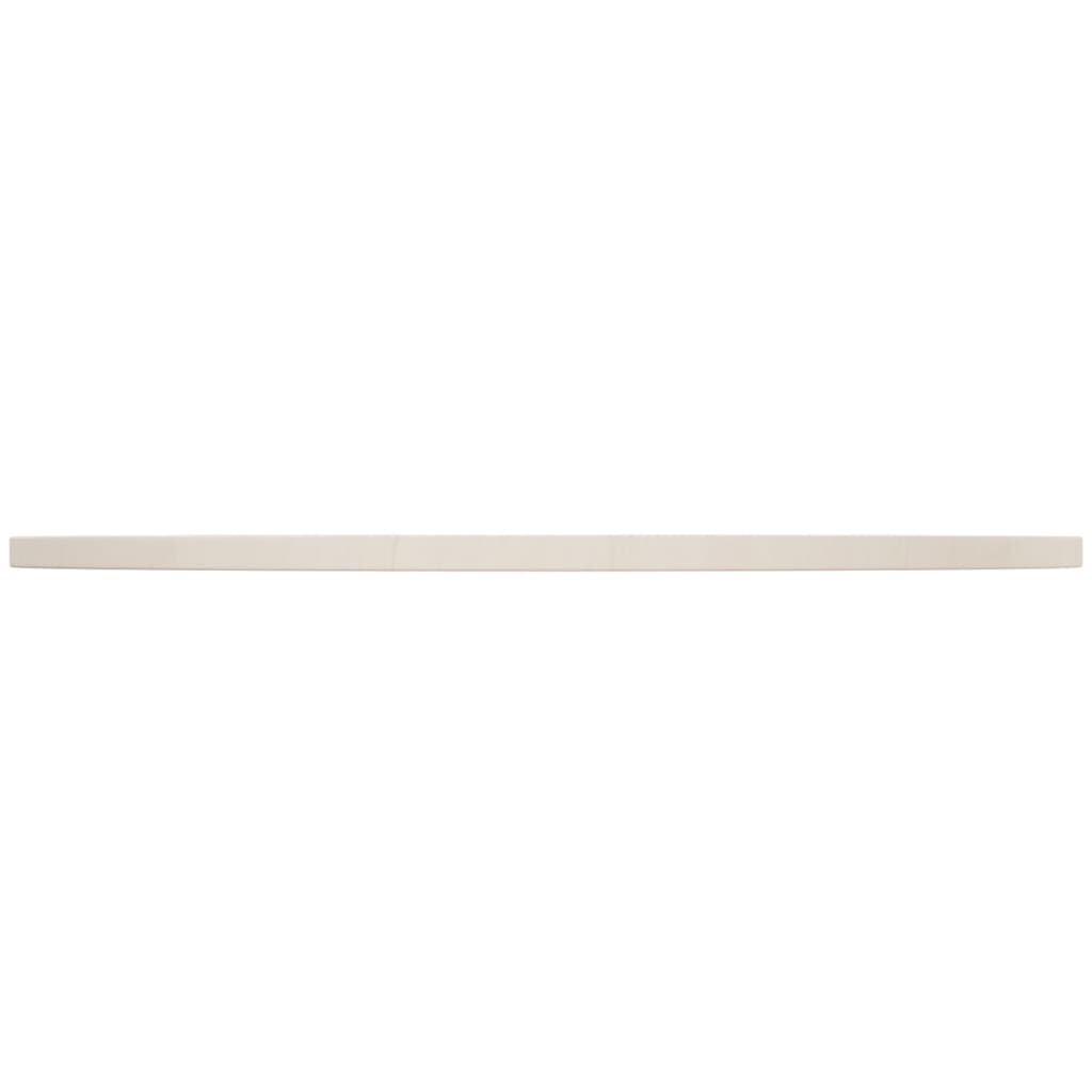 Piano Tavolo Bianco Ã˜90x2,5 cm in Legno Massello di Pino