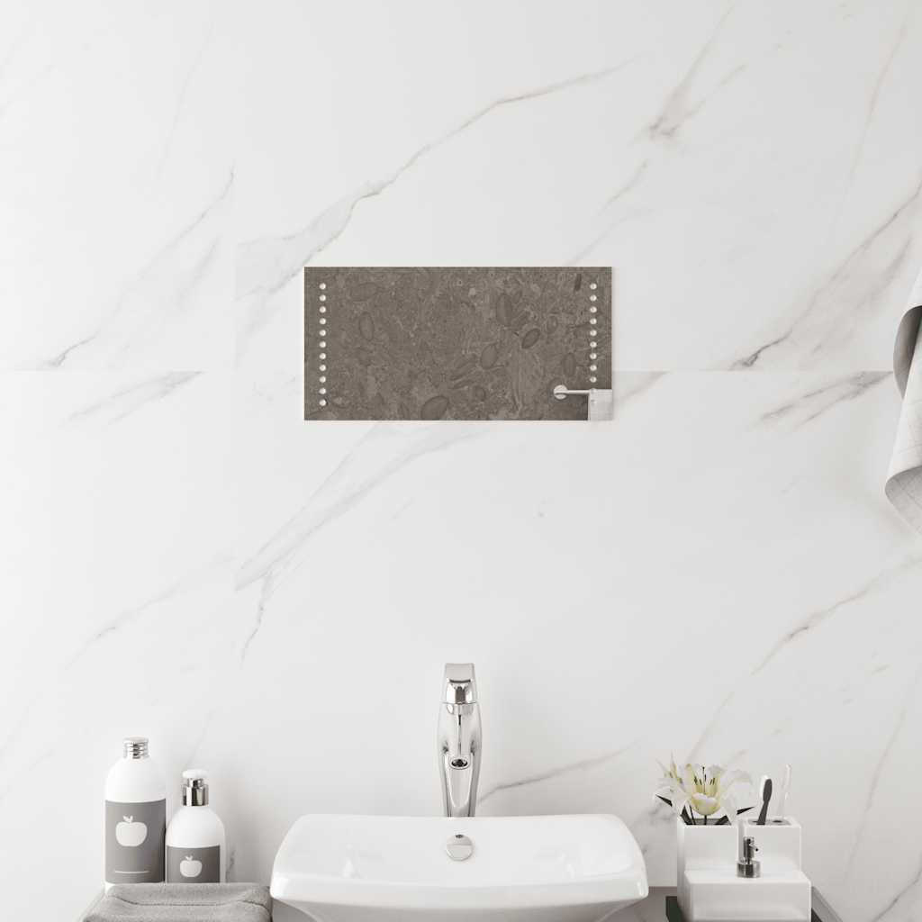 Specchio da Bagno con Luci LED 40x20 cm