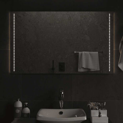 Specchio da Bagno con Luci LED 100x60 cm