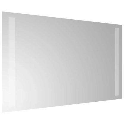 Specchio da Bagno con Luci LED 60x30 cm