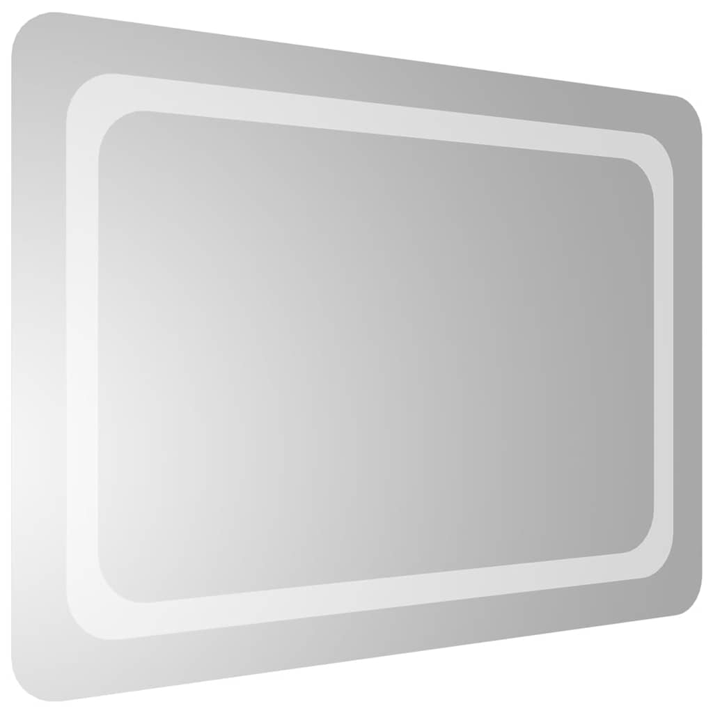 Specchio da Bagno con Luci LED 70x50 cm