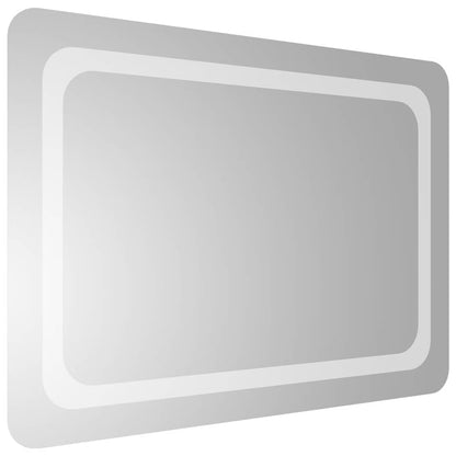 Specchio da Bagno con Luci LED 70x50 cm