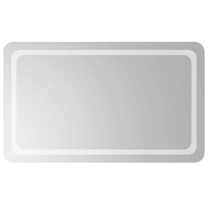 Specchio da Bagno con Luci LED 100x60 cm