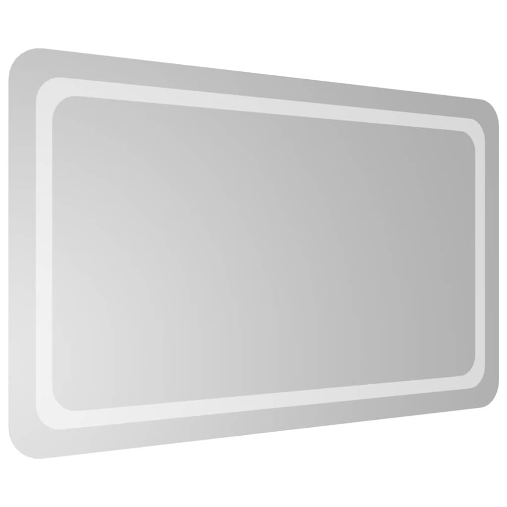 Specchio da Bagno con Luci LED 100x60 cm