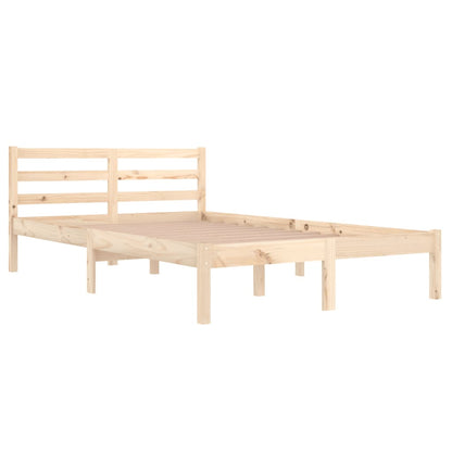 Telaio Letto in Legno Massello di Pino 120x200 cm