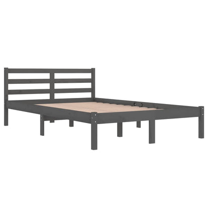 Giroletto in Legno Massello di Pino 120x200 cm Grigio