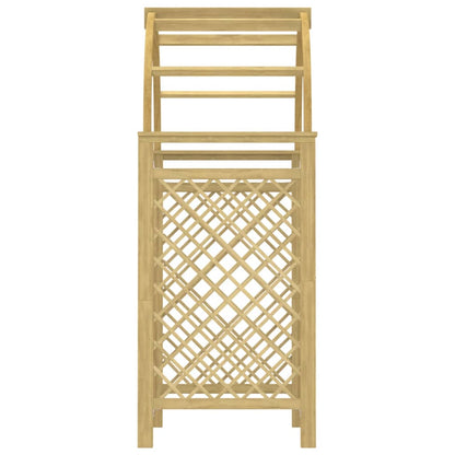 Arco con Traliccio 141x97x243 cm in Legno di Pino Impregnato