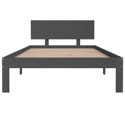 Giroletto Grigio in Legno Massello di Pino 100x200 cm